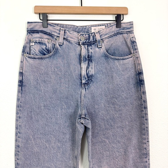 NEW AG Clove Relaxed Vintage Straight Jeans Moonwash Illusion Size 27 - Picture 6 of 12